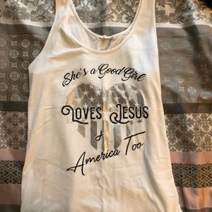 Religious tank top